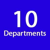 Fact: 10 Affiliated Departments